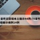 31省昨日新增本土确诊44例/31省昨日新增确诊病例14例